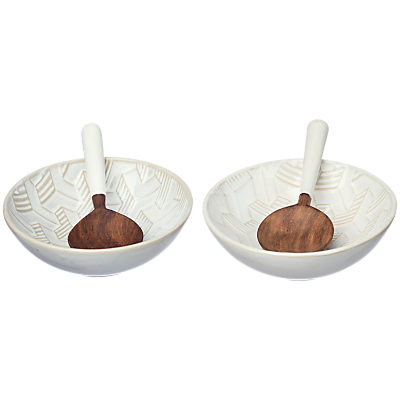 Just Slate Ceramic Serving Bowl Set